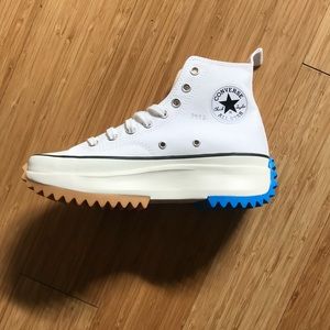 Converse all-star new style blue and gum bottom